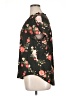 41Hawthorn 100% Polyester Floral Black Short Sleeve Blouse Size XL - photo 5