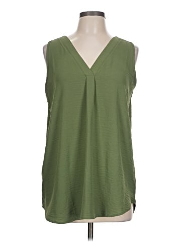 Zenana Sleeveless Blouse (view 1)