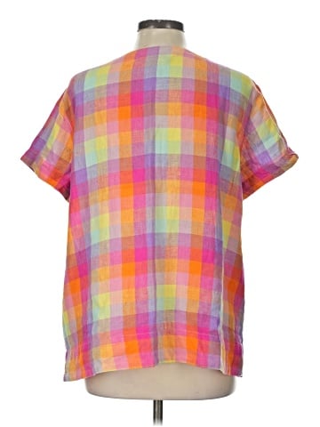 Lands' End Short Sleeve Blouse (view 2)