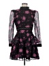 Aqua 100% Polyester Black Cocktail Dress Size M - photo 1