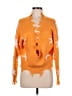Zaful Stars Orange Pullover Sweater One size - photo 1