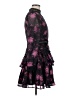 Aqua 100% Polyester Black Cocktail Dress Size M - photo 4