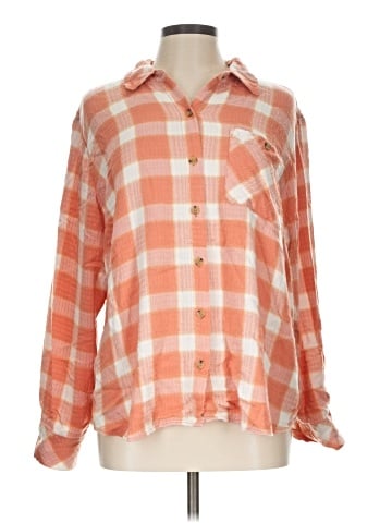 Joan Rivers Long Sleeve Button-Down Shirt (view 1)