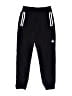 Reebok 100% Polyester Black Track Pants Size 8 - photo 1