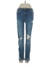 Trafaluc by Zara Hearts Blue Jeans Size 4 - photo 1