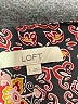 Ann Taylor LOFT 100% Polyester Purple Short Sleeve Blouse Size S - photo 7