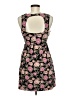 Forever 21 Floral Black Casual Dress Size M - photo 2