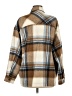 Zara Plaid Brown Coat Size M - photo 2
