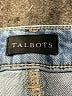 Talbots Chevron-herringbone Blue Jeans Size 12 - photo 7