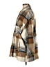 Zara Plaid Brown Coat Size M - photo 5