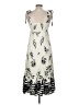 Blu Pepper Tropical Ivory Cocktail Dress Size S - photo 2