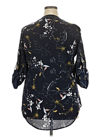 Angvns 3/4 Sleeve Blouse (view 2)