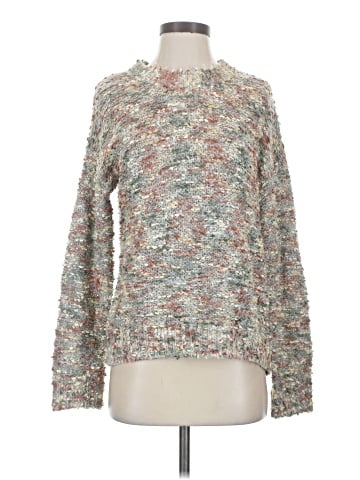 Hem & Thread Pullover Sweater (view 1)