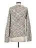 Hem & Thread Tweed Silver Pullover Sweater Size S - photo 2