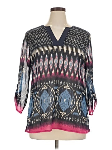 Antilia Femme 3/4 Sleeve Blouse (view 1)