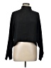 H&M 100% Polyester Black Long Sleeve Blouse Size L - photo 1