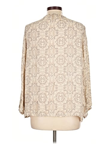 Joie Long Sleeve Silk Top (view 2)