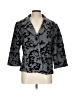 Coldwater Creek 100% Wool Paisley Gray Wool Blazer Size L - photo 1