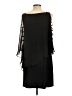MSK 100% Polyester Black Cocktail Dress Size L - photo 2