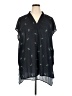 ELOQUII 100% Polyester Black Short Sleeve Blouse Size 22 Plus - photo 1