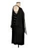 MSK 100% Polyester Black Cocktail Dress Size L - photo 4