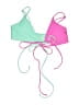 Unbranded Color Block Pink Swimsuit Top Size M - photo 1