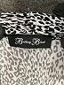 Brittany Black Silver 3/4 Sleeve Top Size XL (estimated) - photo 7