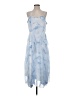 Unbranded Tie-dye Blue Casual Dress Size 4 - photo 1