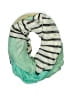 Assorted Brands 100% Viscose Stripes Green Scarf One size - photo 1