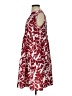 Unbranded 100% Polyester Print Burgundy Casual Dress Size S - photo 5