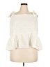 Madewell Ivory Sleeveless Blouse Size 3X - photo 1