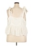 Madewell Ivory Sleeveless Blouse Size 3X - photo 2