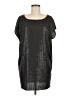 Vince. Metallic Silver 3/4 Sleeve Top Size M - photo 1