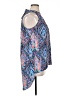 Chenault 100% Polyester Blue Sleeveless Blouse Size XL - photo 4