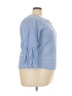 St. John's Bay Blue 3/4 Sleeve Blouse Size XXL - photo 4