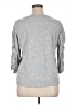 Adrienne Vittadini Gray Sweatshirt Size XL - photo 2