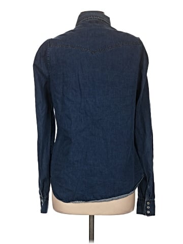 Torn by Ronny Kobo Long Sleeve Button-Down Shirt (view 2)
