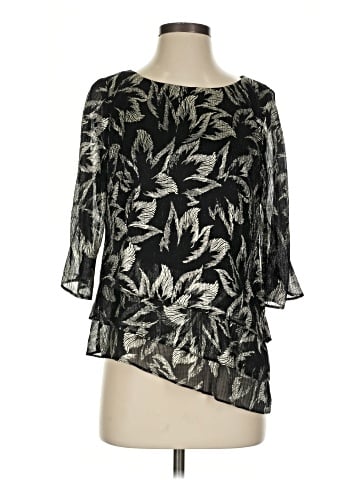 Alex Evenings 3/4 Sleeve Blouse (view 1)