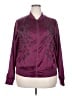 Torrid Graphic Burgundy Track Jacket Size 2X Plus (2) - photo 1