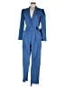 Zara Solid Blue Jumpsuit Size M - photo 1