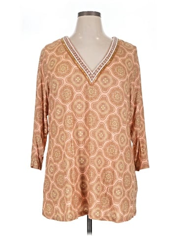 Soft Surroundings 3/4 Sleeve Blouse (view 1)