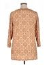 Soft Surroundings Tan 3/4 Sleeve Blouse Size 1X - photo 2
