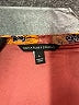Signature Studio 100% Polyester Print Orange Casual Dress Size L - photo 7