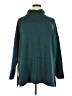 SPANX Solid Green Teal Turtleneck Sweater Size 2X - photo 1