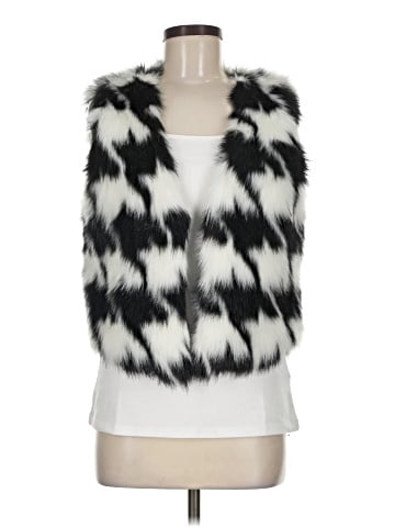 MICHAEL Michael Kors Faux Fur Vest (view 1)