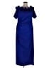 Xscape Blue Cocktail Dress Size 22W - photo 1