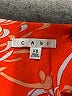 CAbi 100% Rayon Orange Tank Top Size XS - photo 7