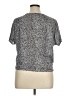 Rafaella 100% Polyester Gray Short Sleeve T-Shirt Size XL - photo 2