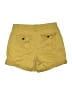 One 5 One Solid Yellow Khaki Shorts Size 8 - photo 2