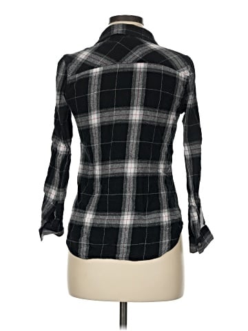 Polly & Esther Long Sleeve Button-Down Shirt (view 2)
